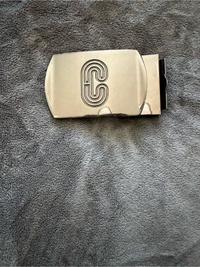 Coach Signature Plaque Buckle